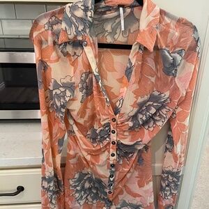 Free People Lucky Shirtee